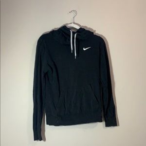 black Nike sweatshirt